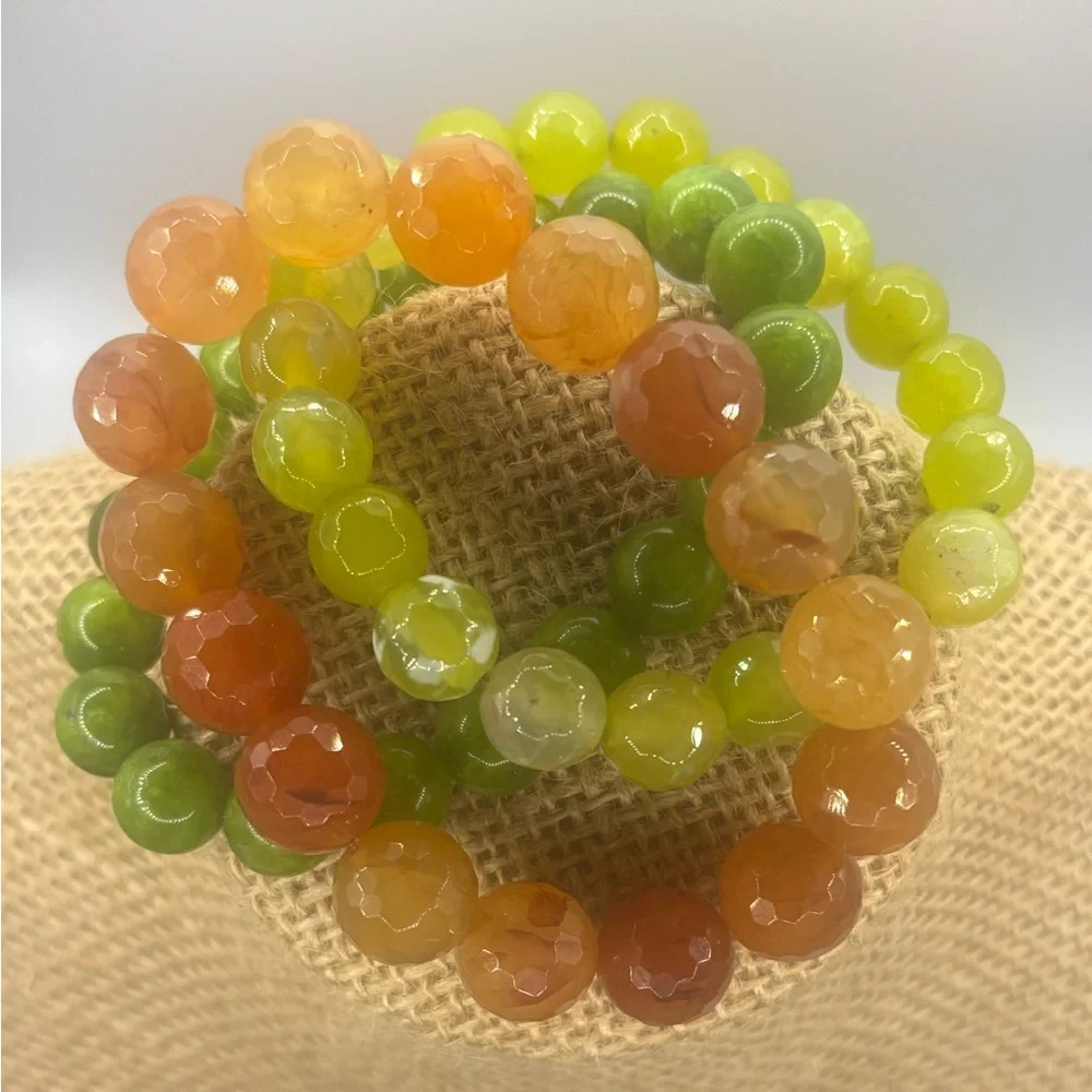 Gemstones Bracelets 3 NWOT - Picture 1 of 6